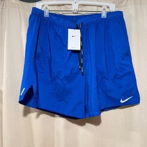 Nike Blue Athletic Running Shorts Lightweight Performance Fit